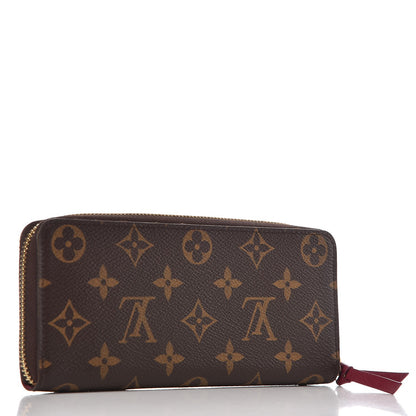 Louis Vuitton Monogram Clemence Wallet Fuchsia 3 of 8