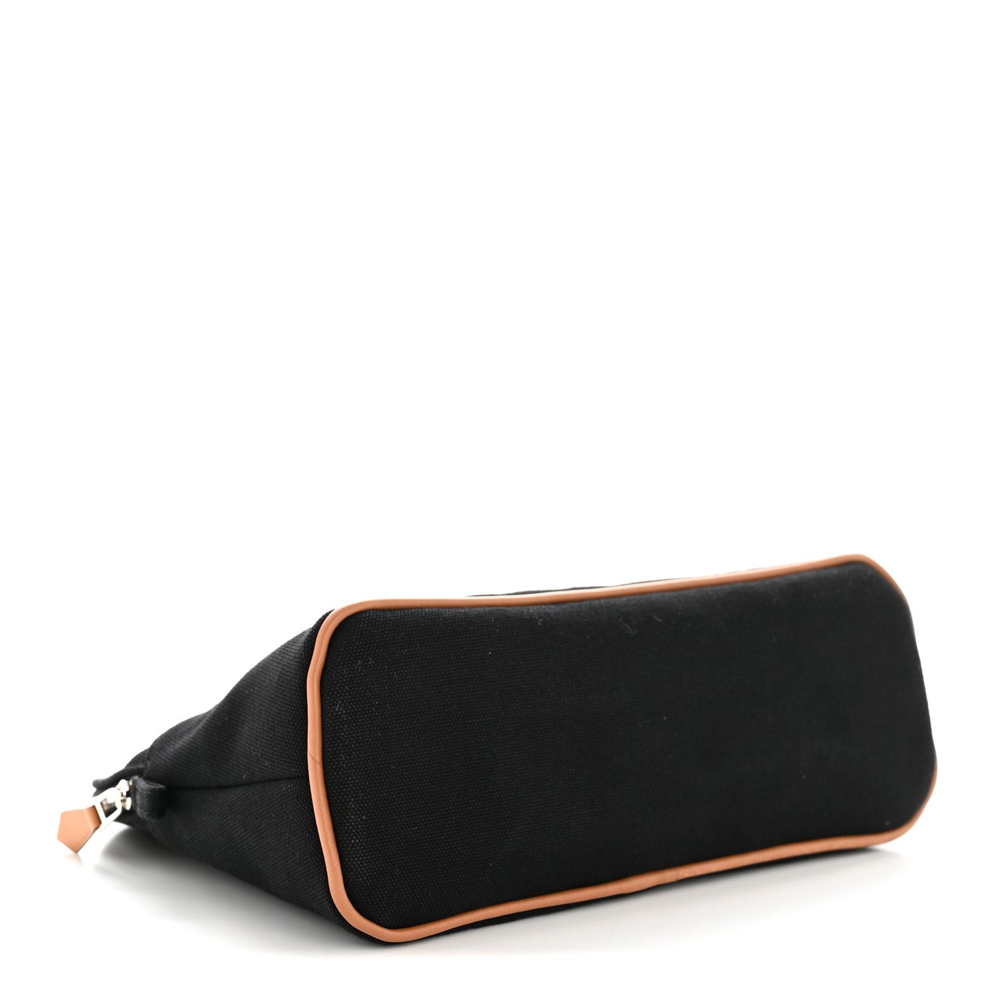 Cotton Canvas Bolide Travel Cosmetic Pouch MM Black