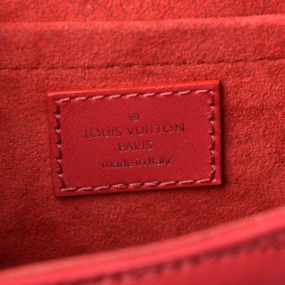 Louis Vuitton Calfskin New Wave Chain MM Ecarlate 9 of 10