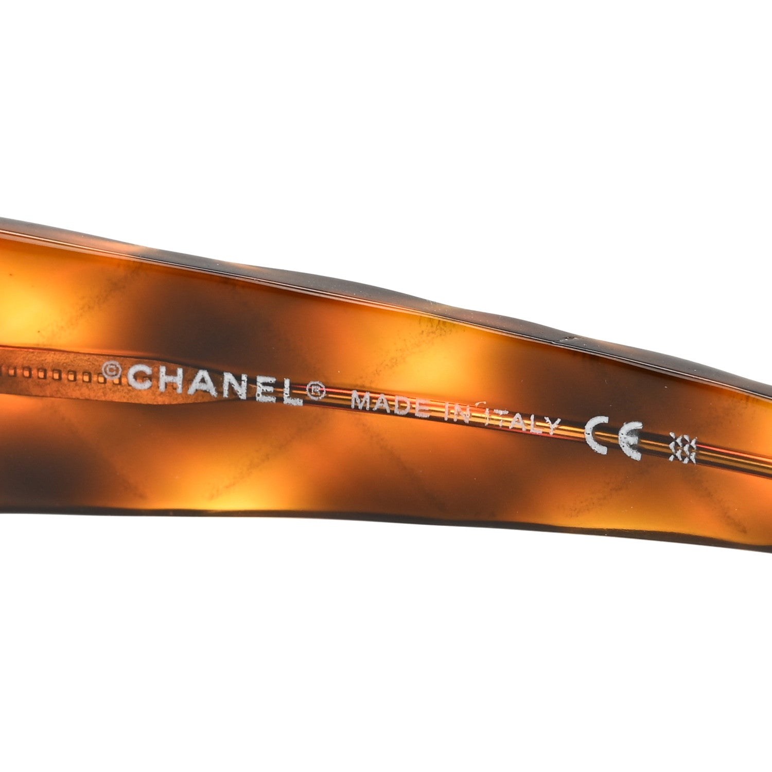 Chanel Quilted Shield Sunglasses 4126 Tortoise 5 of 8