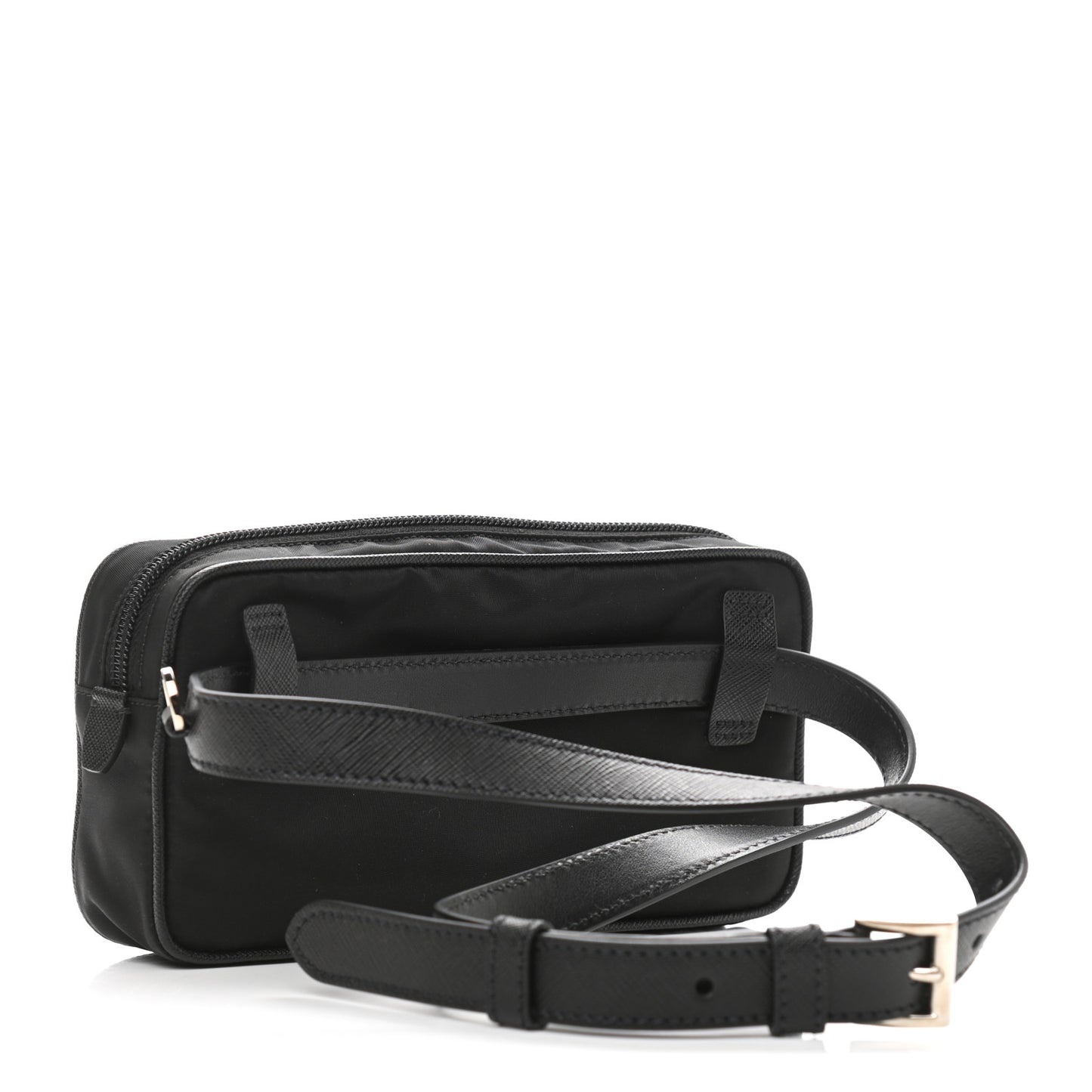 Tessuto Nylon Belt Bag Black