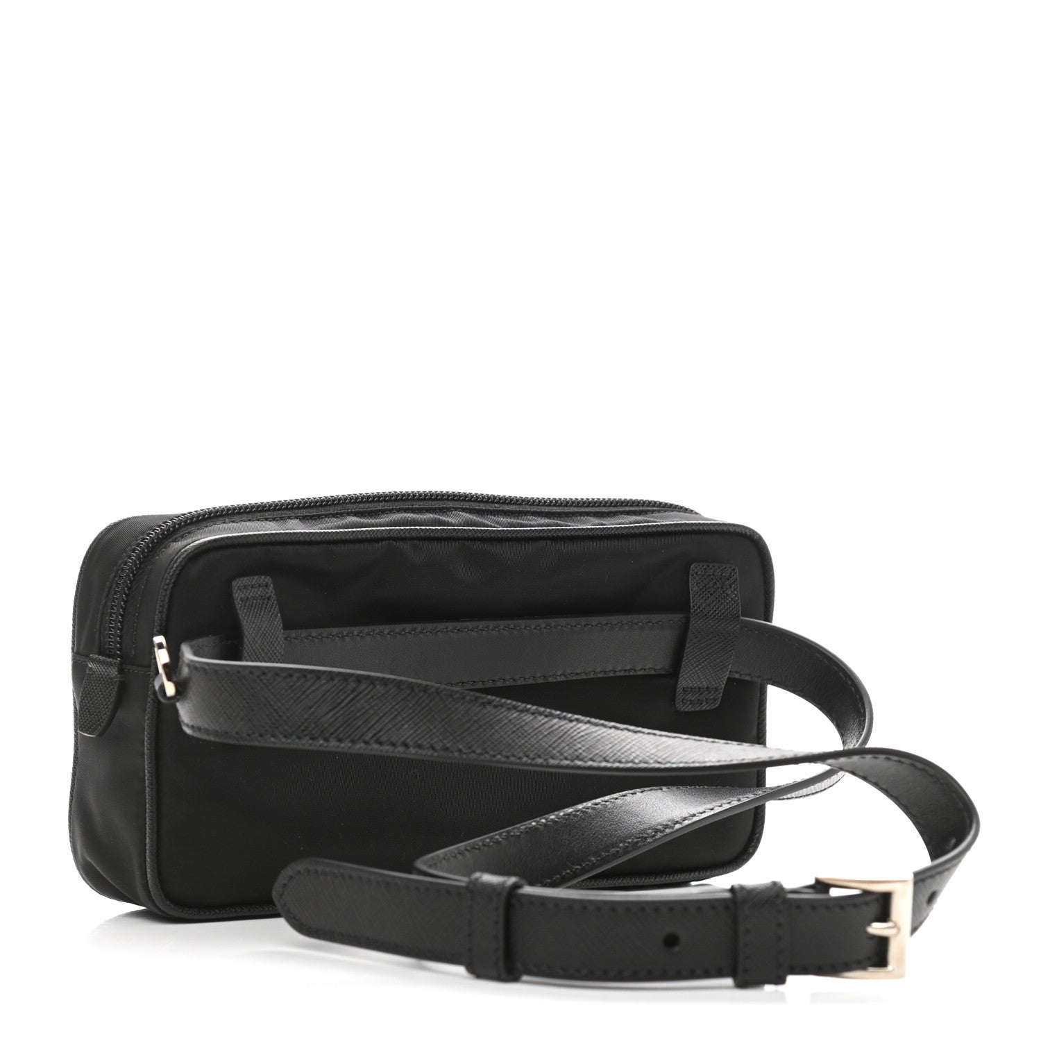 Prada Tessuto Nylon Belt Bag Black 3 of 11
