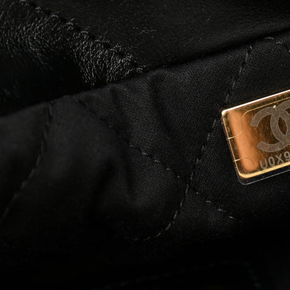 Chanel Shiny Calfskin Quilted Small Chanel 22 Black 8 of 11