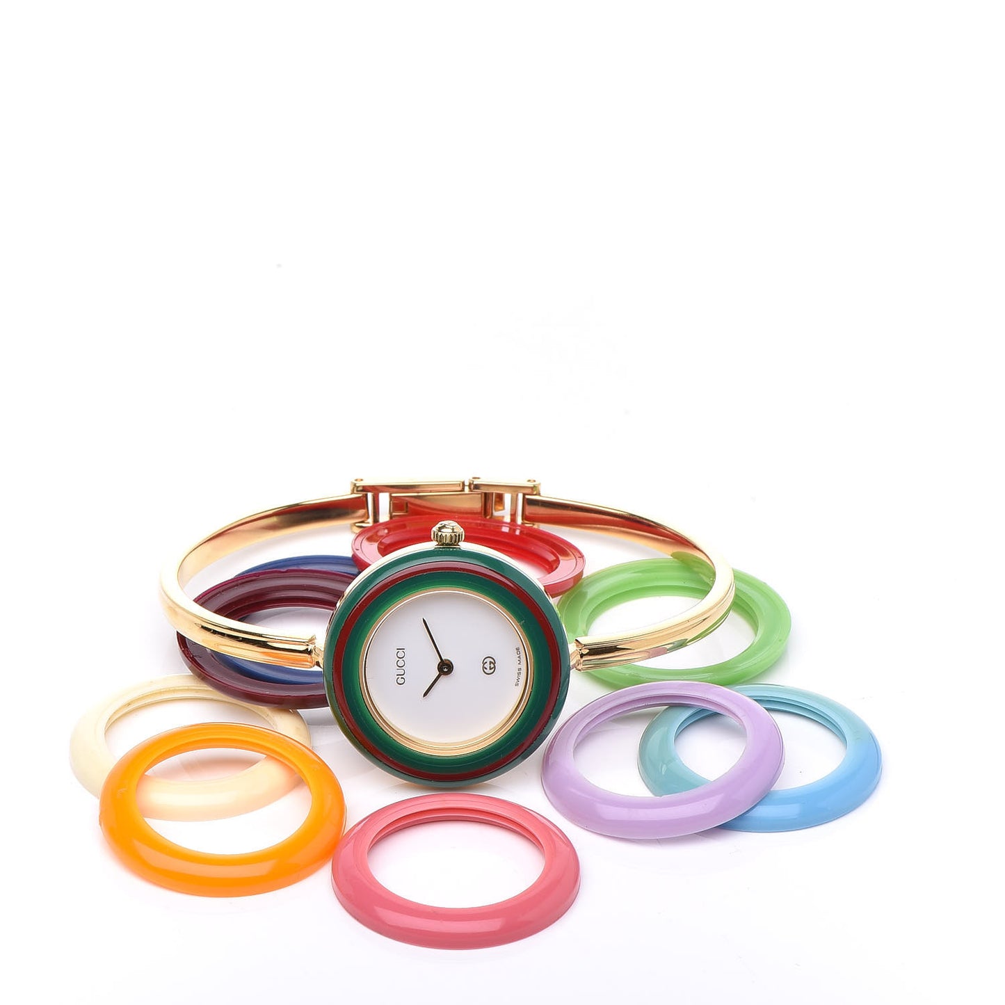 Stainless Steel 26mm Interchangeable Bezel Quartz Watch