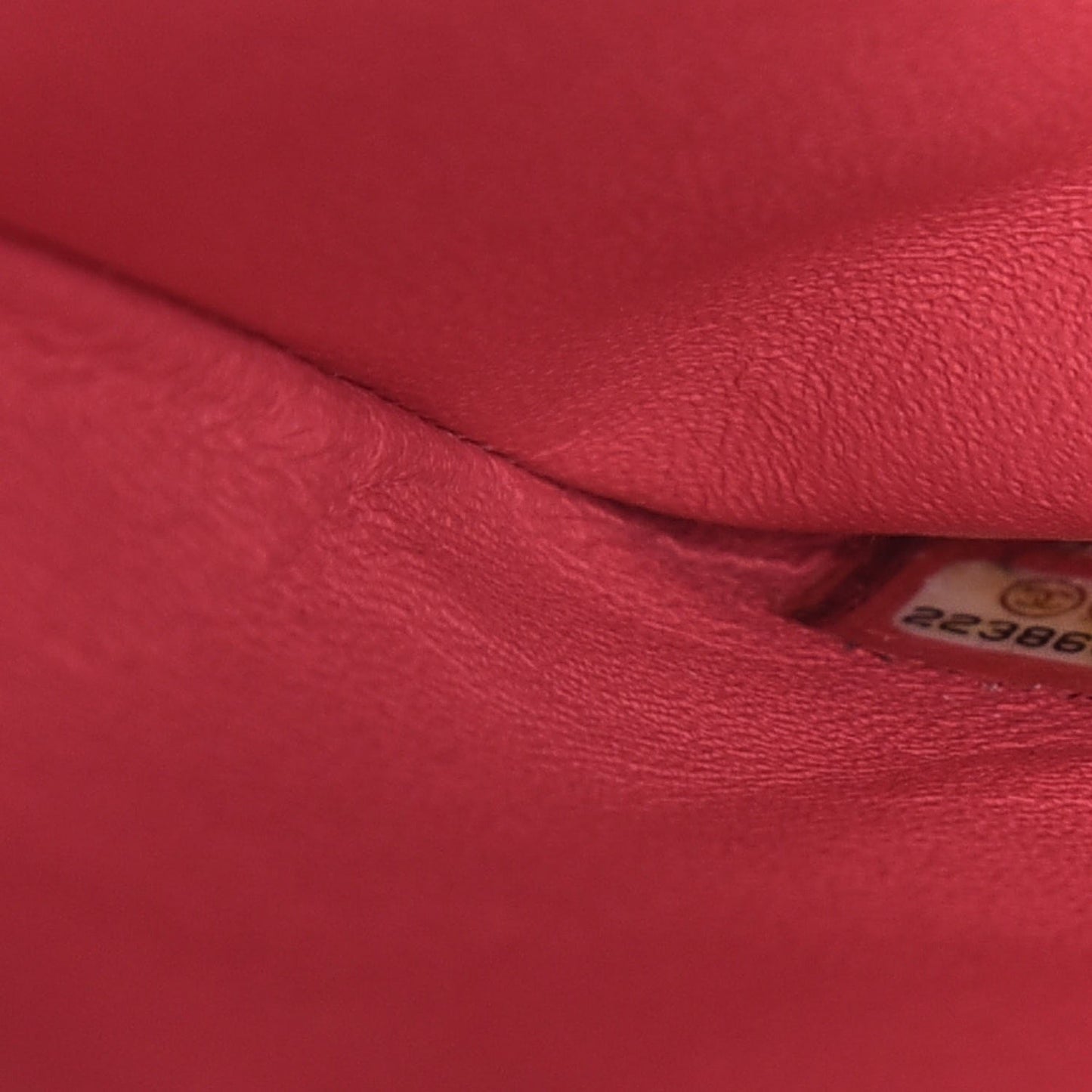 Lambskin Quilted 3 Pocket Flap Pink