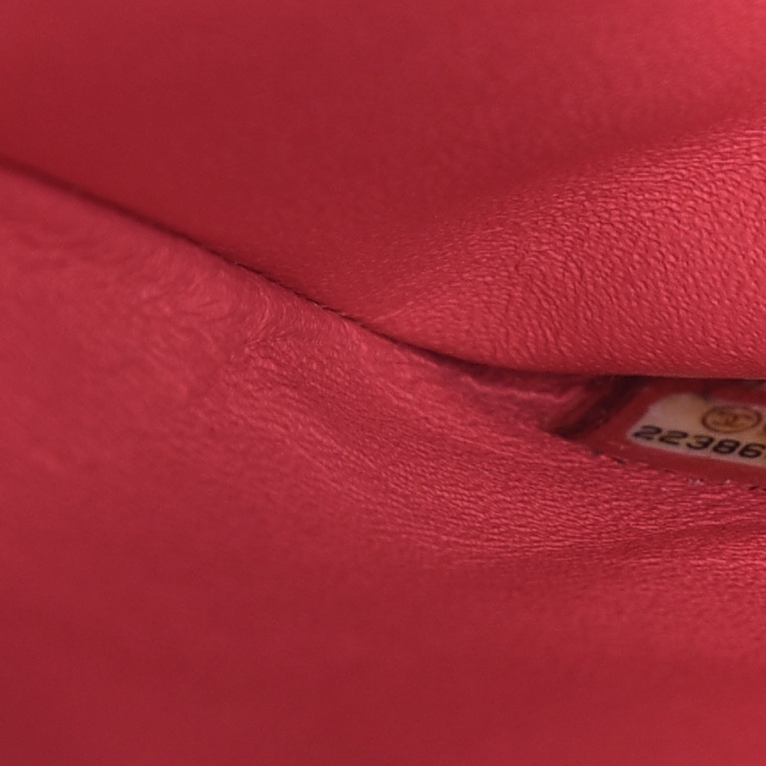 Chanel Lambskin Quilted 3 Pocket Flap Pink 8 of 8