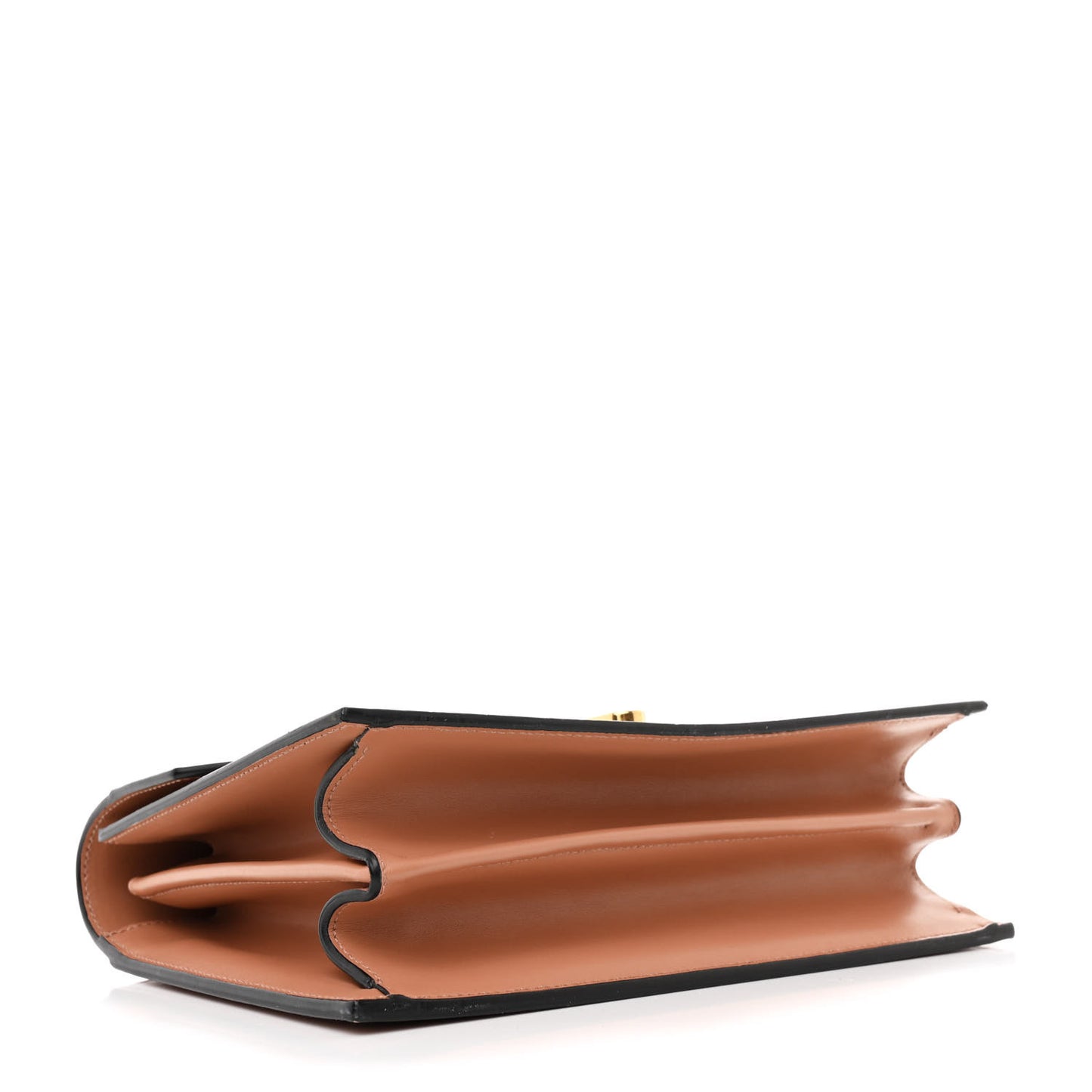 Calfskin Large Elisa Shoulder Bag Nude