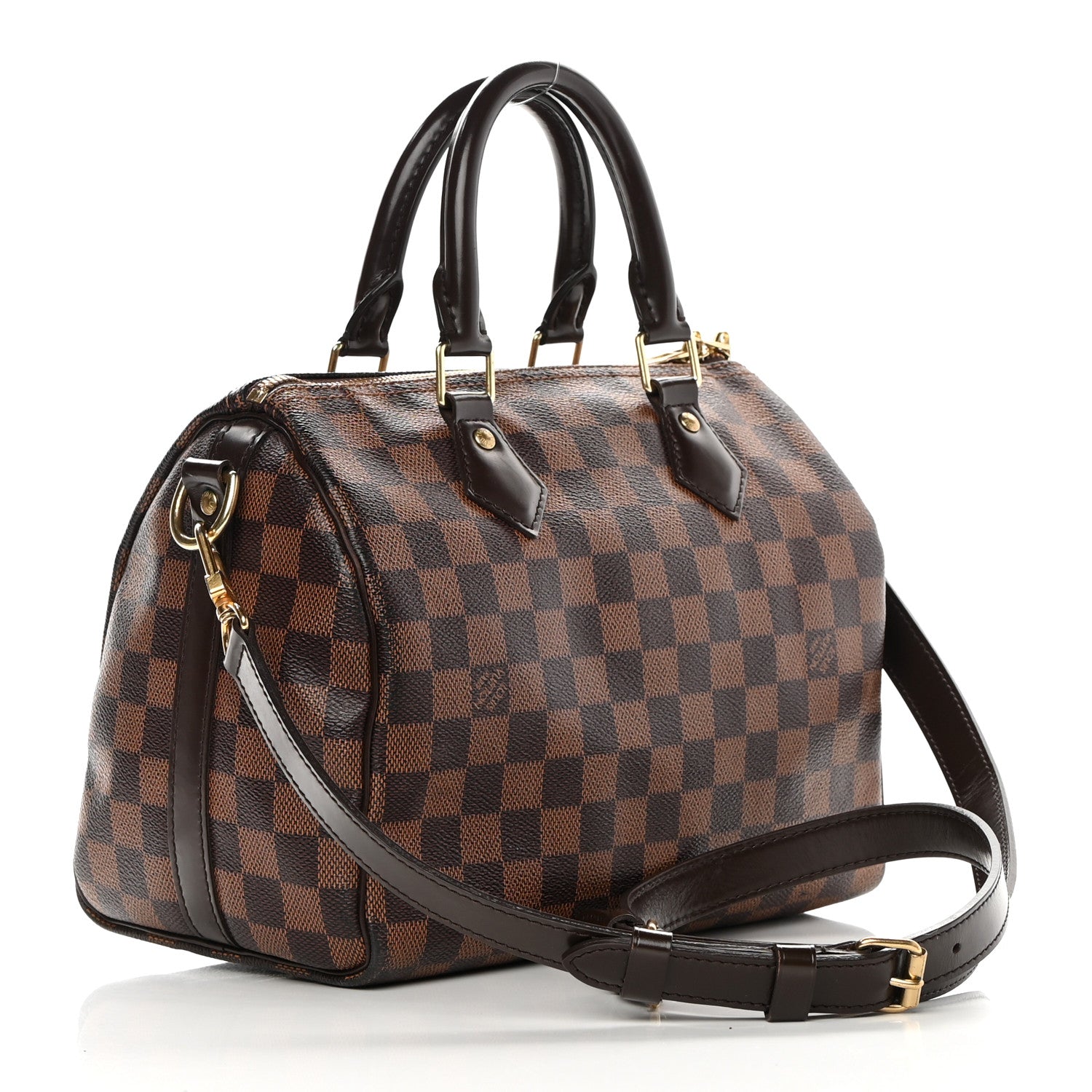 Louis Vuitton Damier Ebene Speedy Bandouliere 25 3 of 17