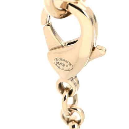 Chanel Metal CC Heart Coco Pendant Necklace Gold 5 of 5
