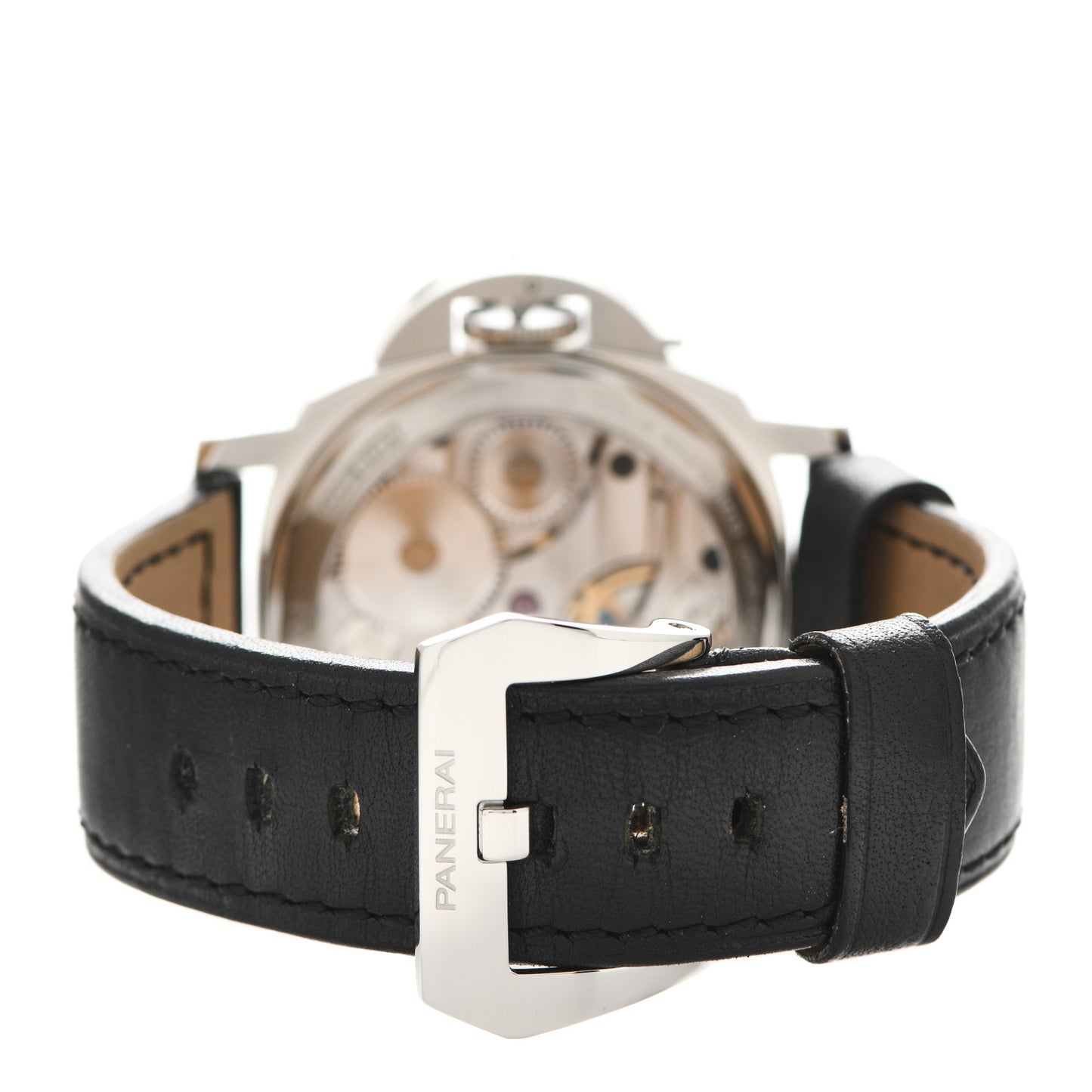 Stainless Steel Calfskin 44mm Luminor Marina Manual Winding Watch PAM00114
