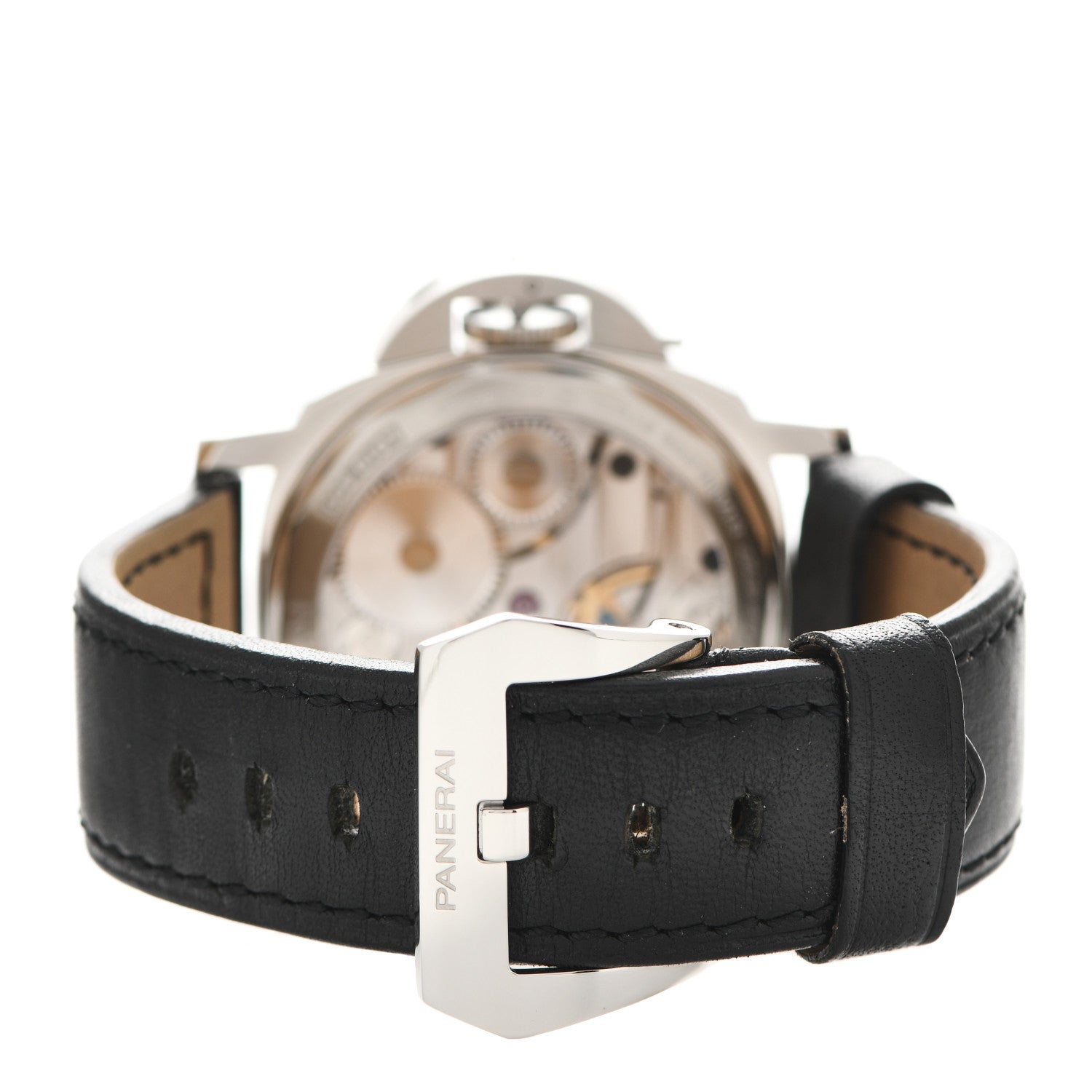 Panerai Stainless Steel Calfskin 44mm Luminor Marina Manual Winding Watch PAM00114 3 of 5