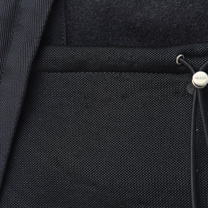 Prada Wool Messenger Satchel Black 13 of 15