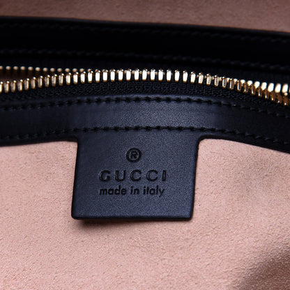 Gucci GG Supreme Monogram Bees Print Small Day Backpack Beige Oro Black 7 of 13