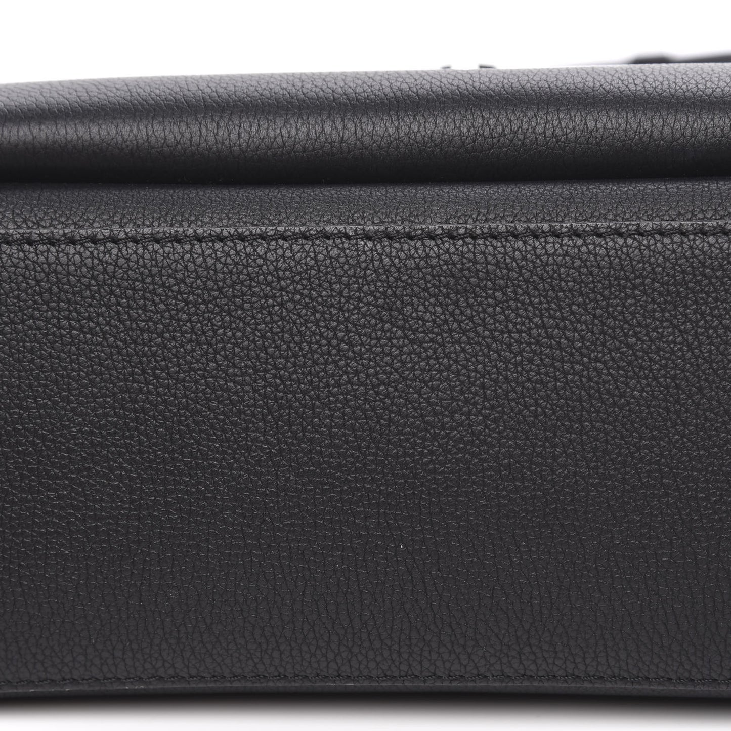 Soft Calfskin My Lockme Top Handle Black