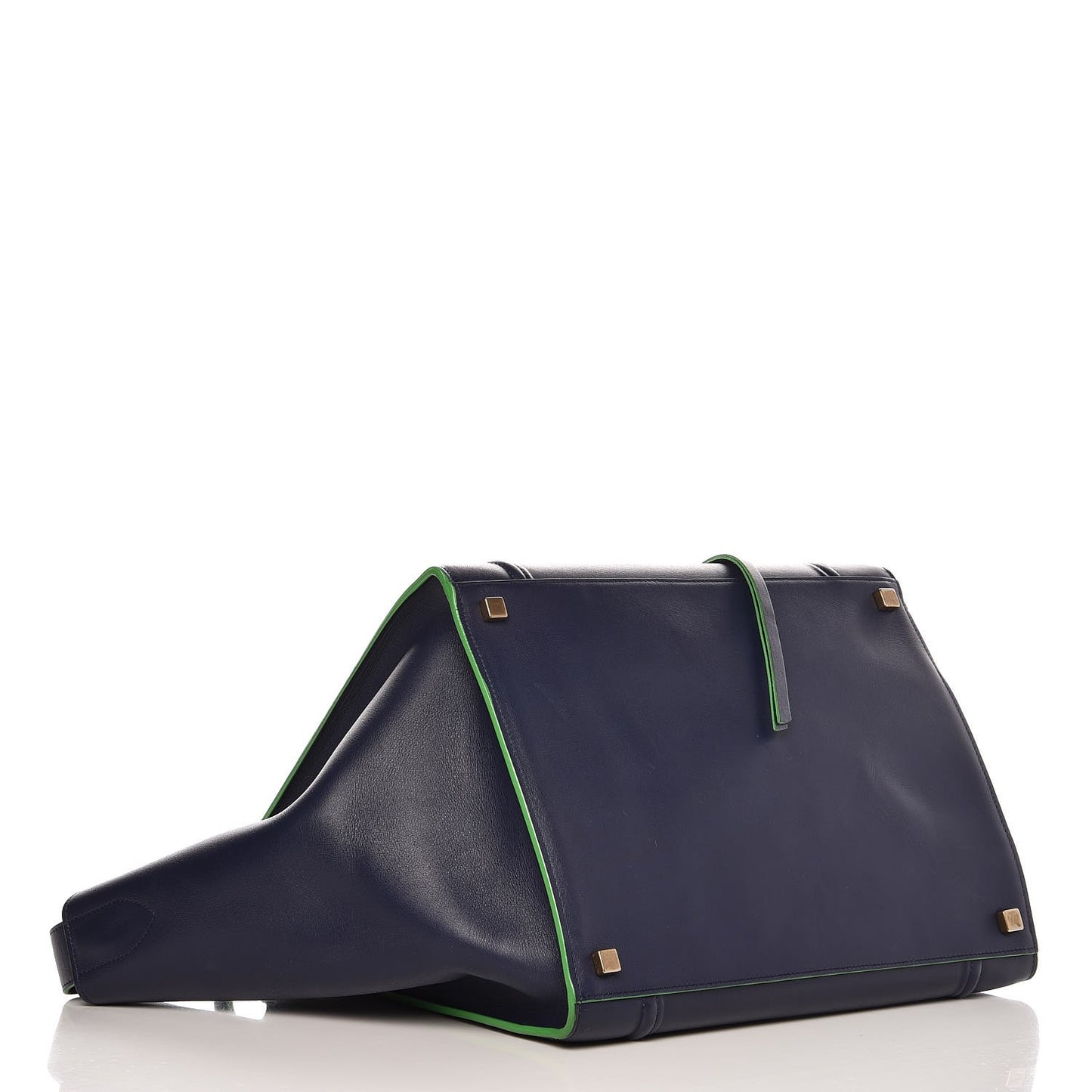 Smooth Calfskin Medium Phantom Luggage Midnight