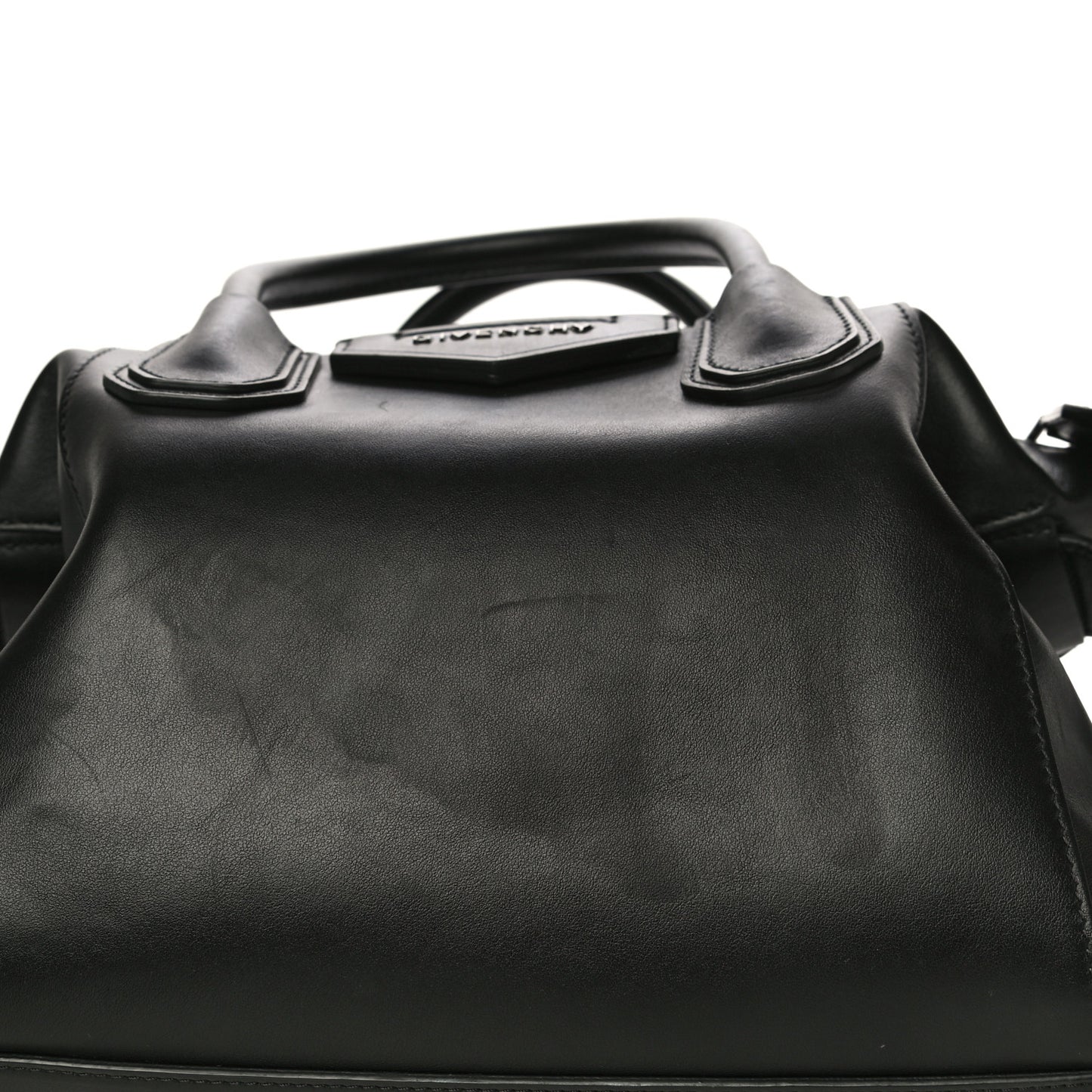 Smooth Calfskin Small Soft Antigona Black