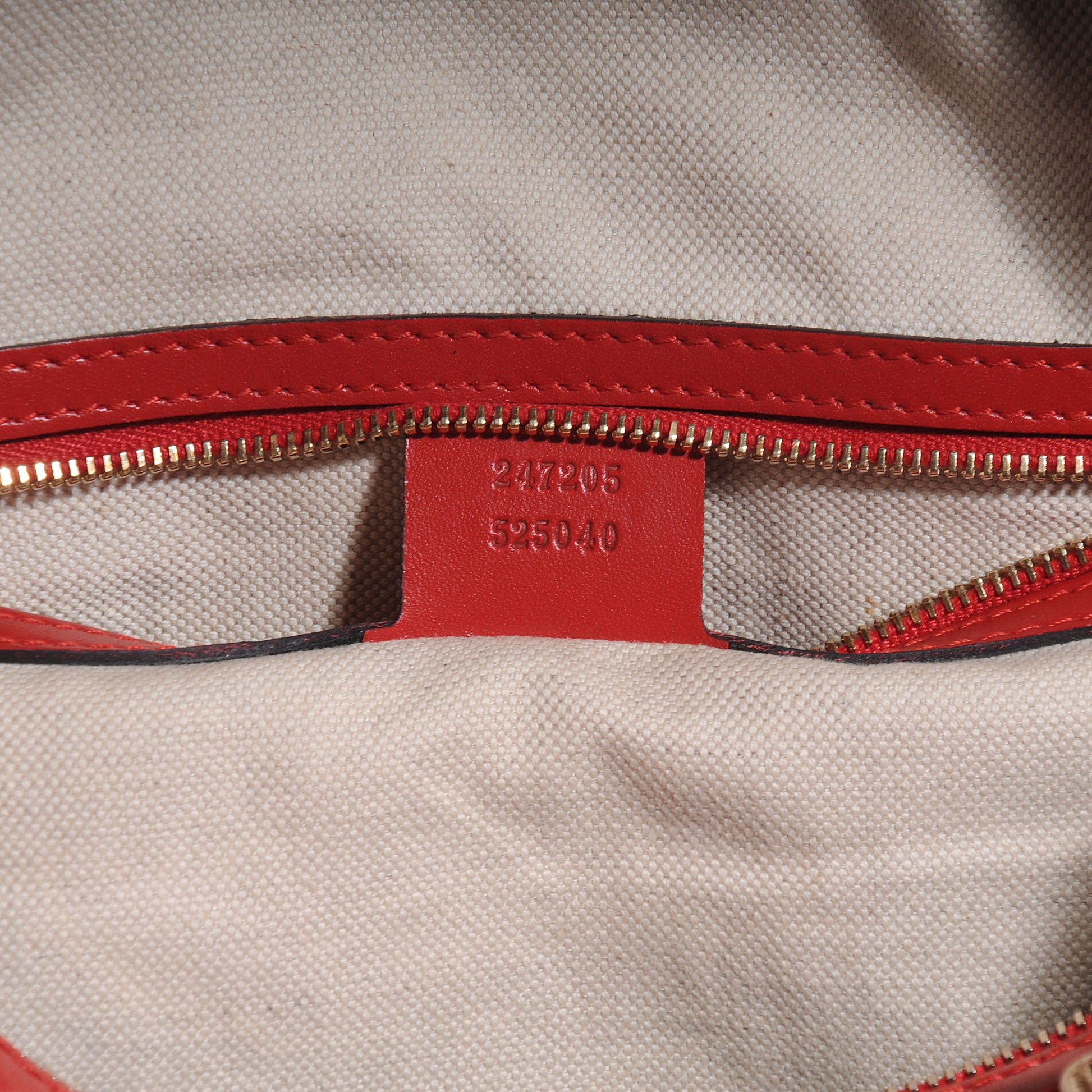 Gucci Monogram Vintage Web Medium Boston Red 8 of 9