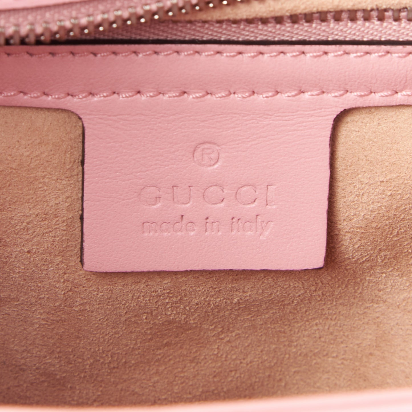 Calfskin Matelasse Small GG Marmont Shoulder Bag Wild Rose