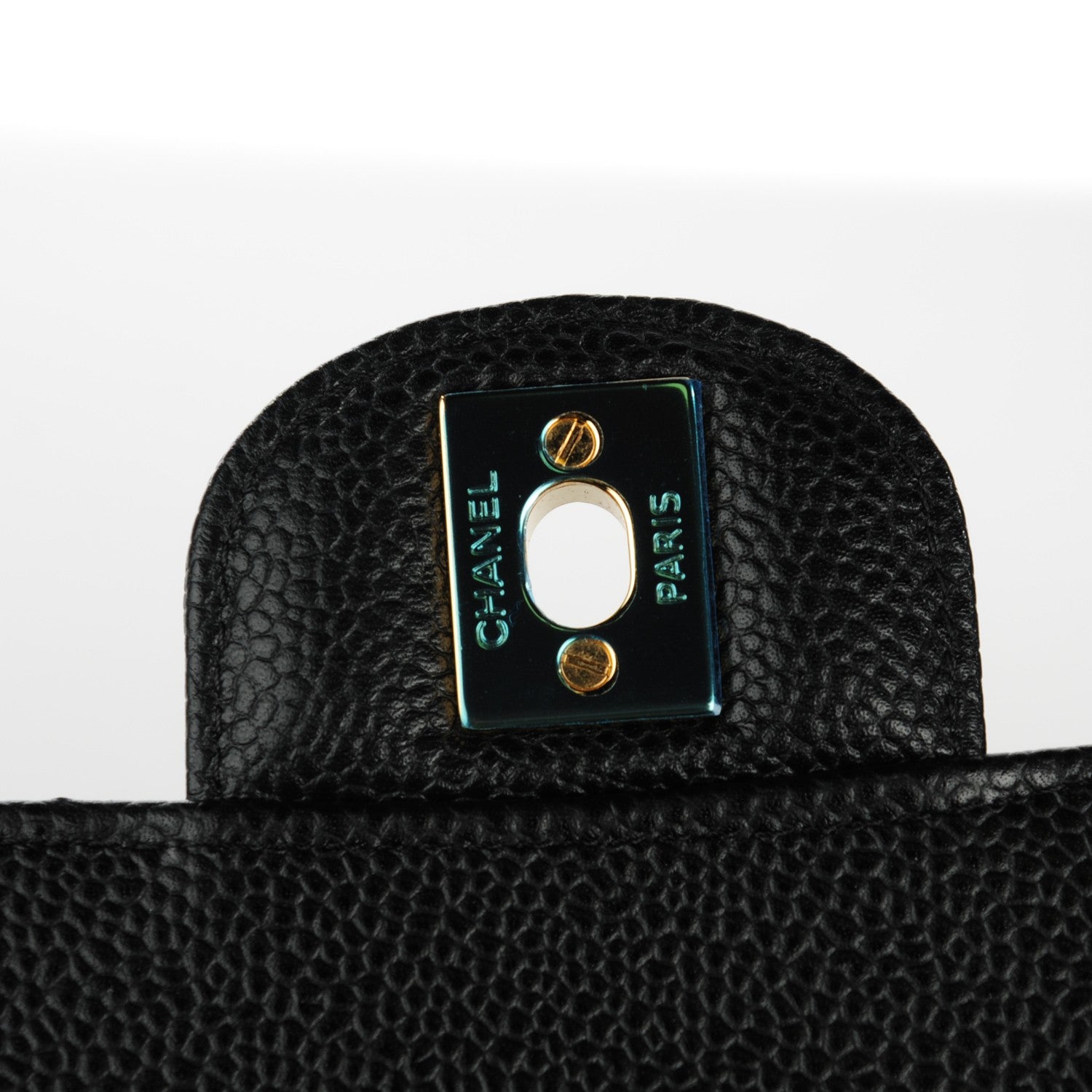 Chanel Caviar Quilted Medium Double Flap Black 5 of 8