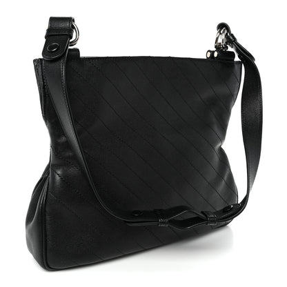 Gucci Sakai Be Green Calfskin Diagonal Stitched Small Blondie Tote  Black 3 of 11