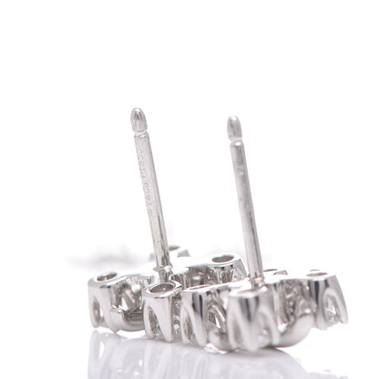 Tiffany Platinum Diamond Schlumberger Lynn Earrings 3 of 5
