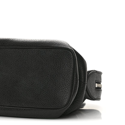 The Row Grained Calfskin Agnes 12 Black 9 of 11