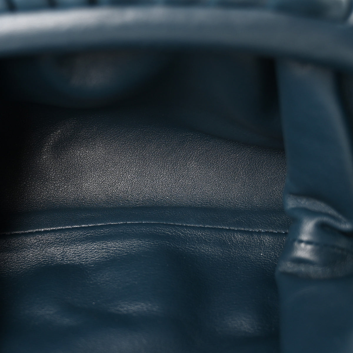 Bottega Veneta Butter Calfskin The Mini Pouch Deep Blue 5 of 10
