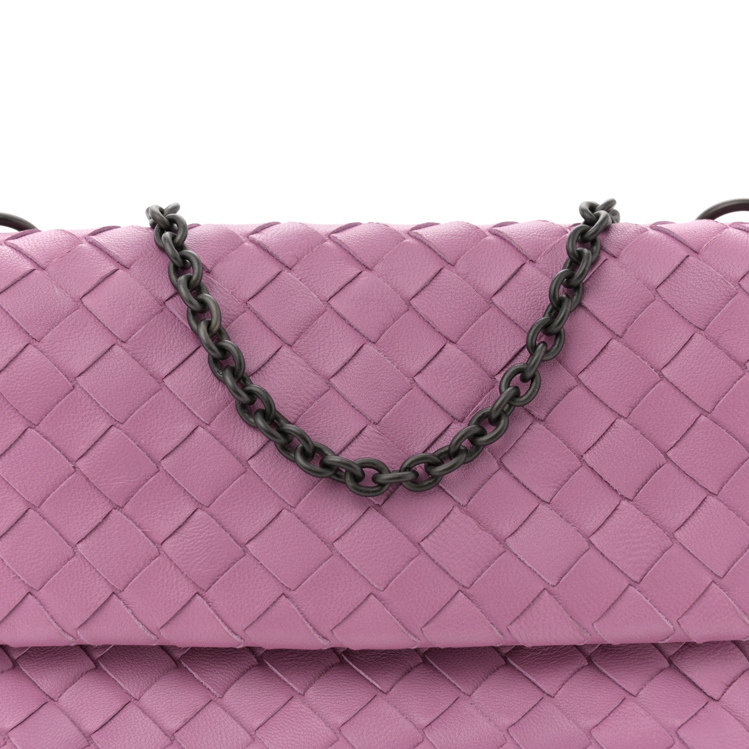 Bottega Veneta Nappa Intrecciato Small Chain Crossbody Corot 8 of 11