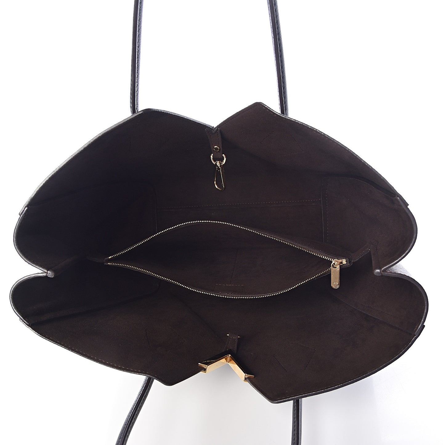 Calfskin Monogram Kimono Tote Black