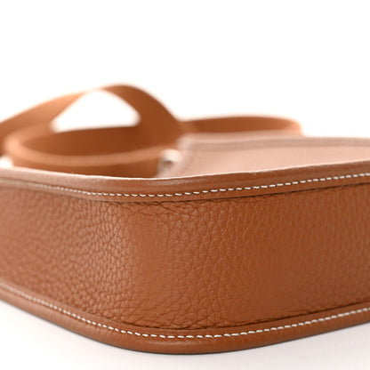 Hermes Taurillon Clemence Evelyne TPM Gold 9 of 11