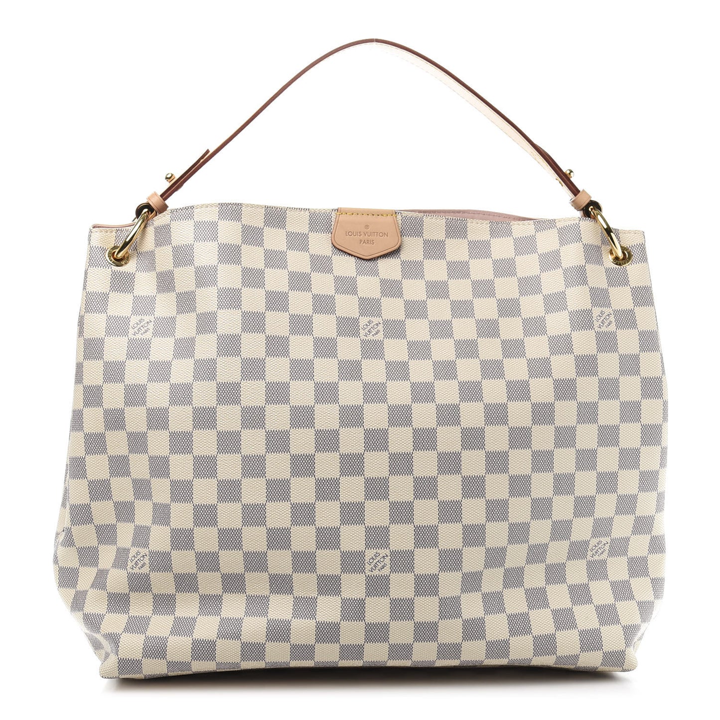 Damier Azur Graceful MM Rose Ballerine