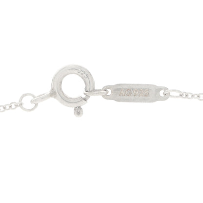 Tiffany Sterling Silver Titanium 1837 Circle Pendant Necklace 3 of 5