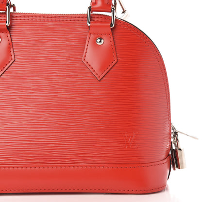 Louis Vuitton Epi Alma BB Coquelicot 9 of 9