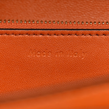 Celine Box Calfskin Medium Classic Box Flap Bag Tawny 7 of 10