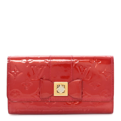 Louis Vuitton Vernis Sarah Noeud Wallet Pomme D'Amour 1 of 8