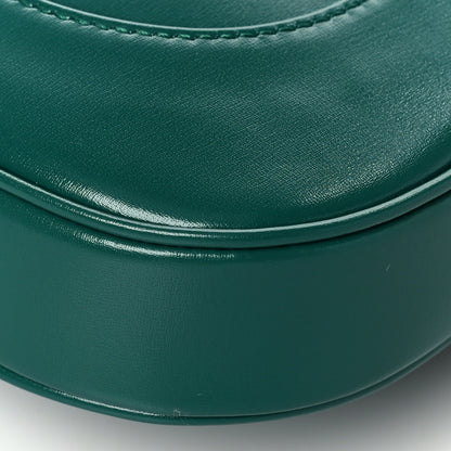Gucci Boarded Dyana Lux Calfskin Small Jackie 1961 Hobo Emerald 10 of 11