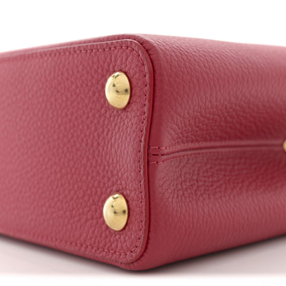 Louis Vuitton Taurillon Capucines BB Scarlet Red 9 of 9