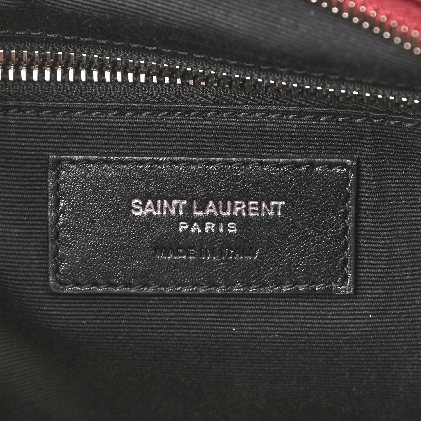 Calfskin Y Quilted Monogram Small Loulou Bowling Bag Rouge Legion
