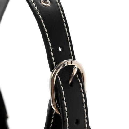 Gucci Calfskin Ha Ha Ha Jackie 1961 Eyelet Hobo Black 13 of 13