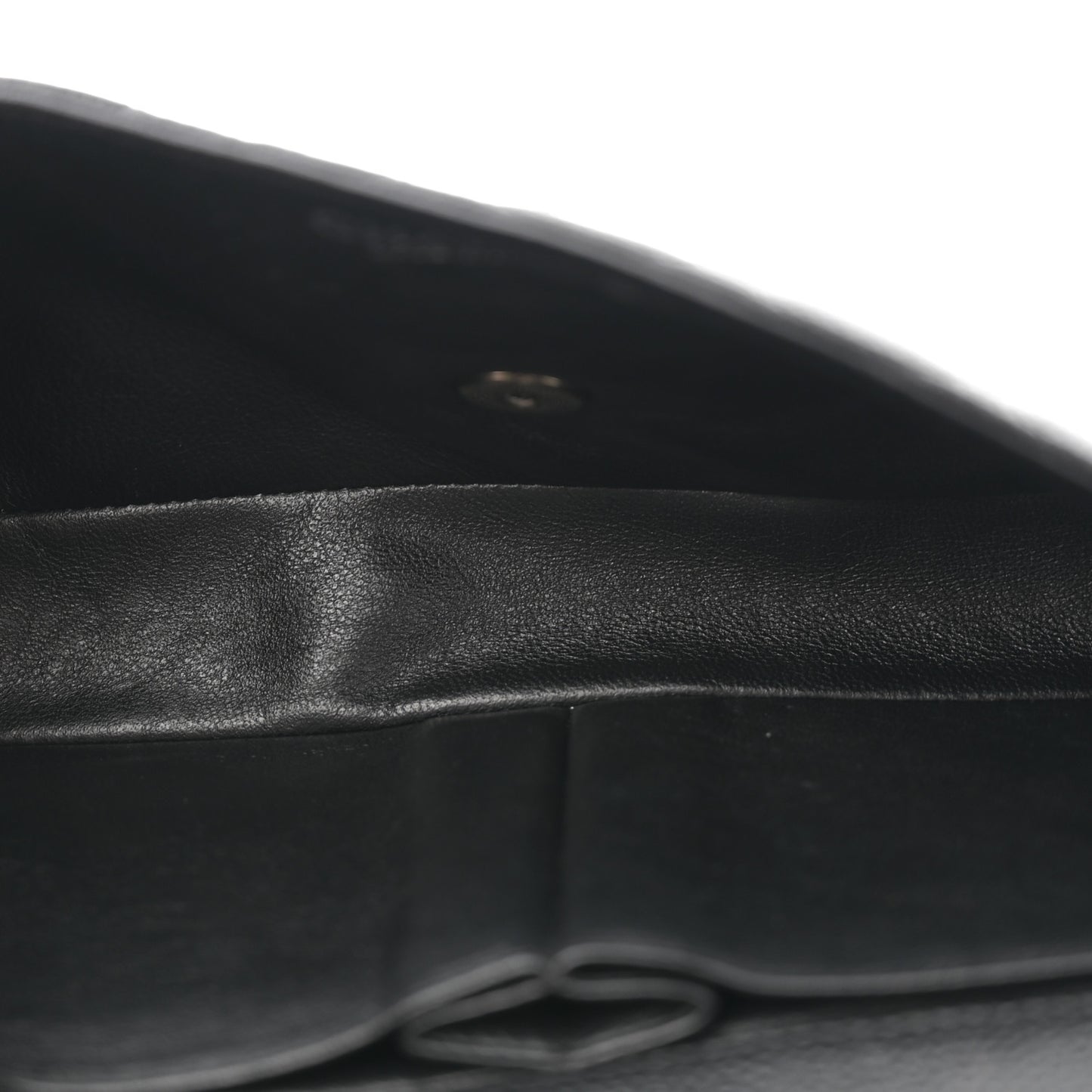 Caviar Quilted East West Flap Black