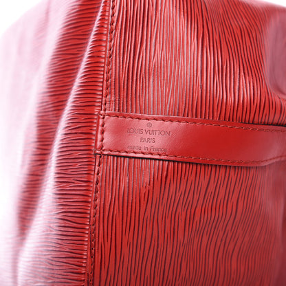 Louis Vuitton Epi Petit Noe Castillan Red 6 of 9