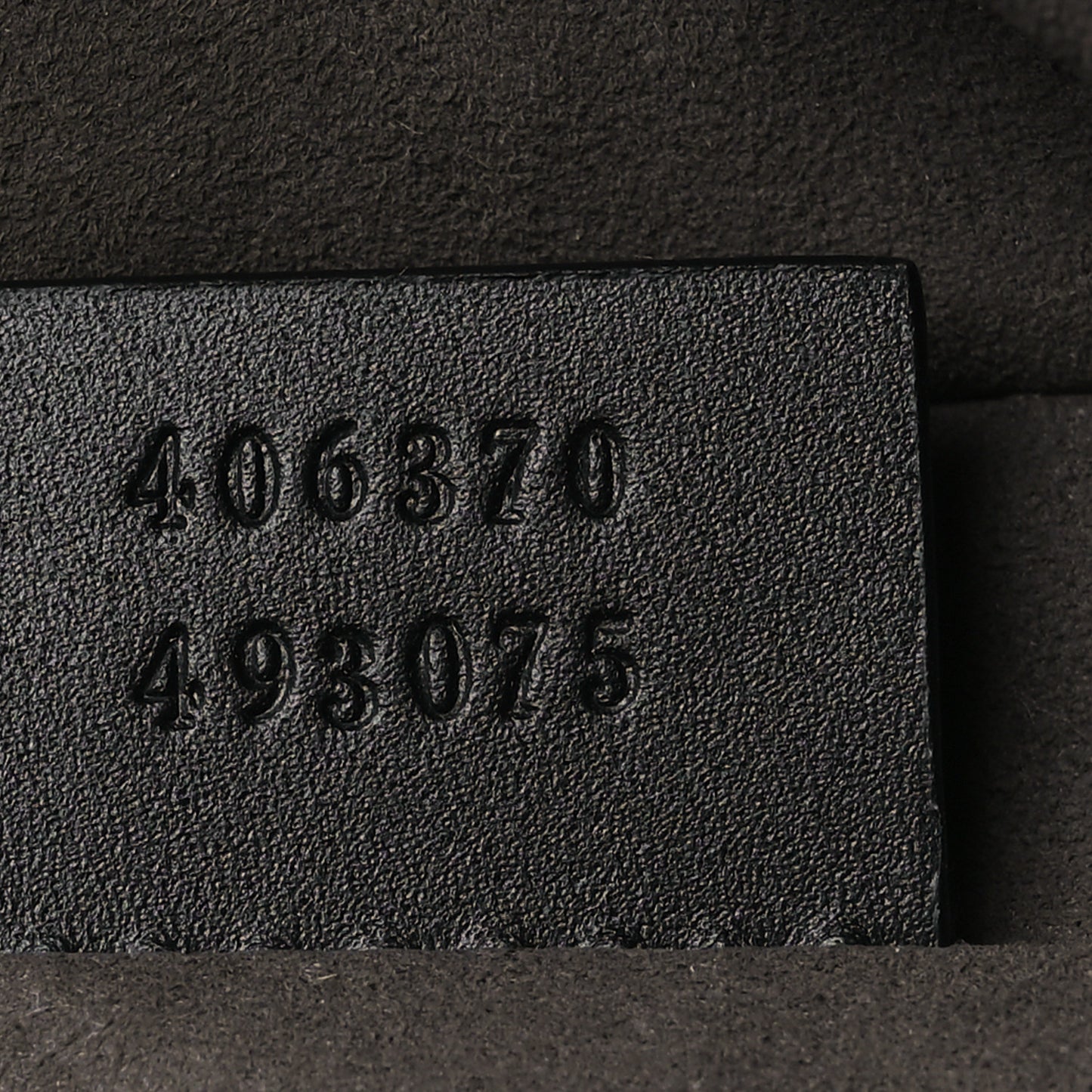 GG Supreme Monogram Medium Backpack Black