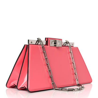 Fendi Patent Peekaboo Cut Pink Dalia 3 of 10