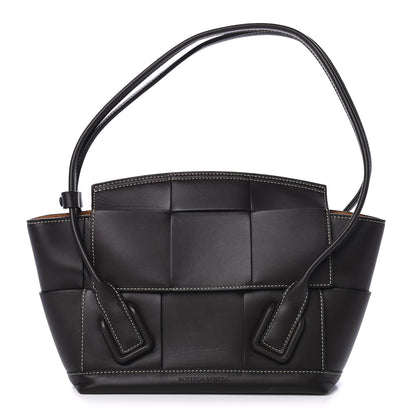 Bottega Veneta French Calfskin Maxi Intrecciato Small Arco 1 of 4