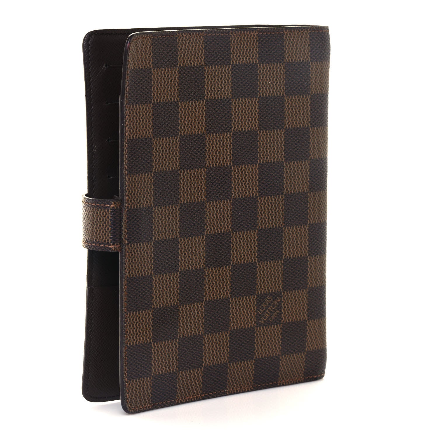 Louis Vuitton Damier Ebene Medium Ring Agenda Cover 3 of 8
