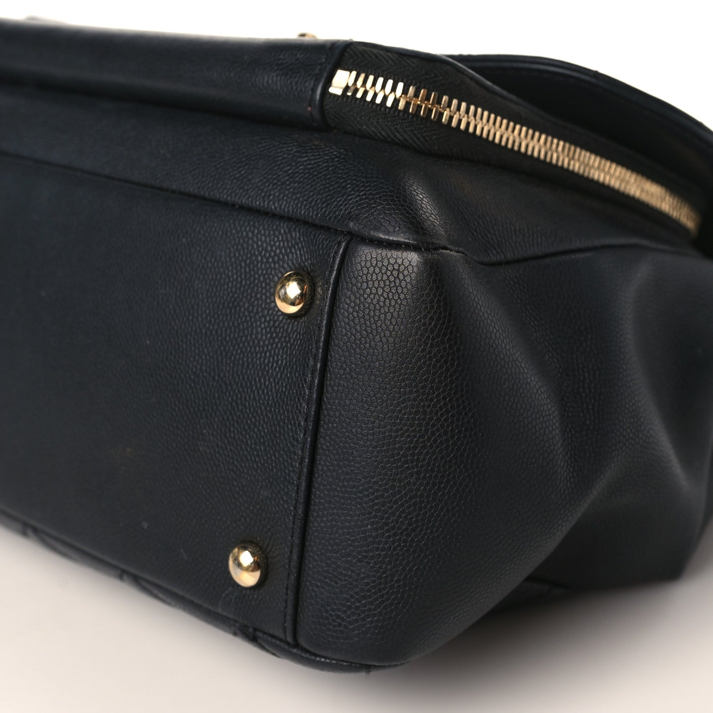 Caviar Quilted Large Business Affinity Flap Black