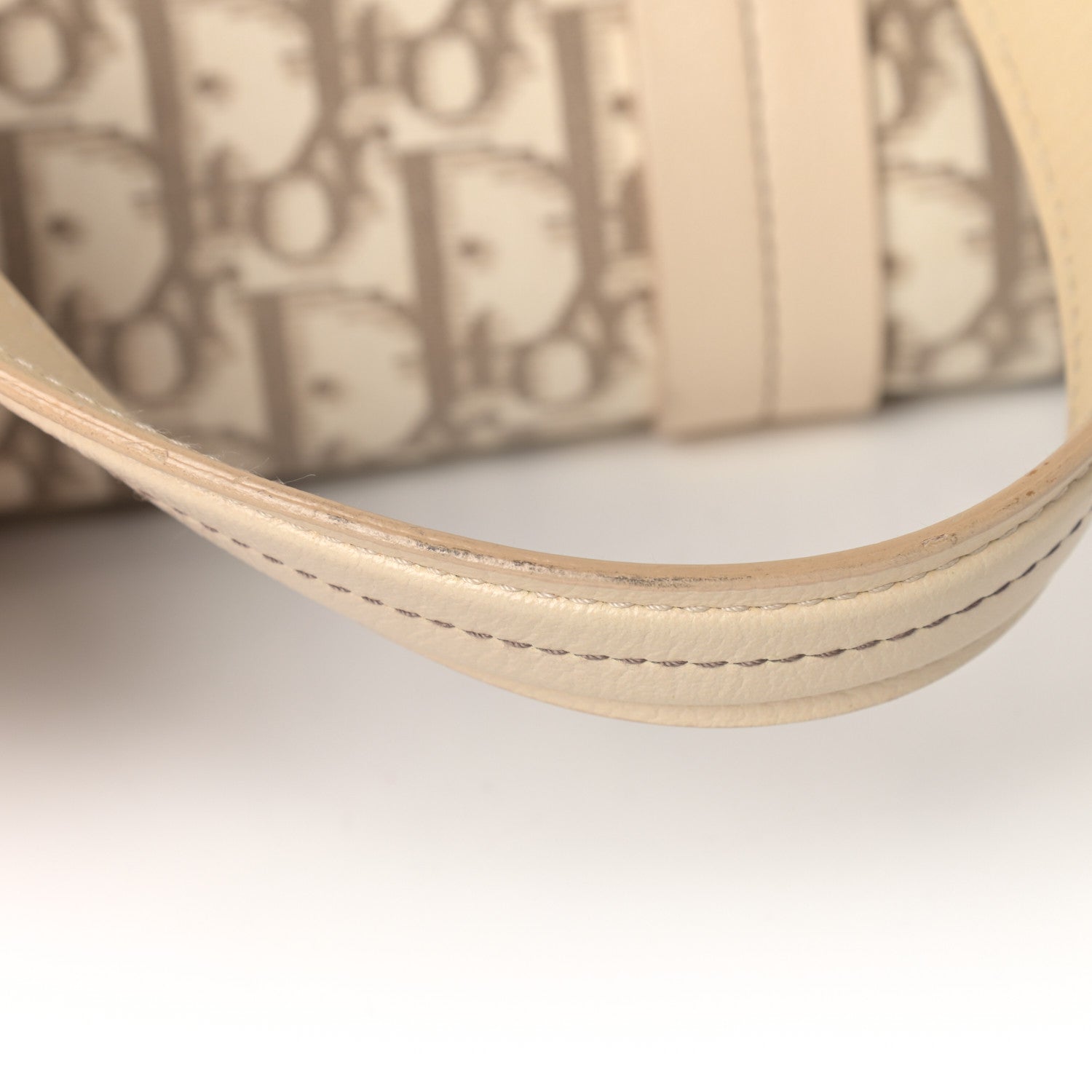 Christian Dior Monogram Vintage Flowers Dome Bag Beige 14 of 14