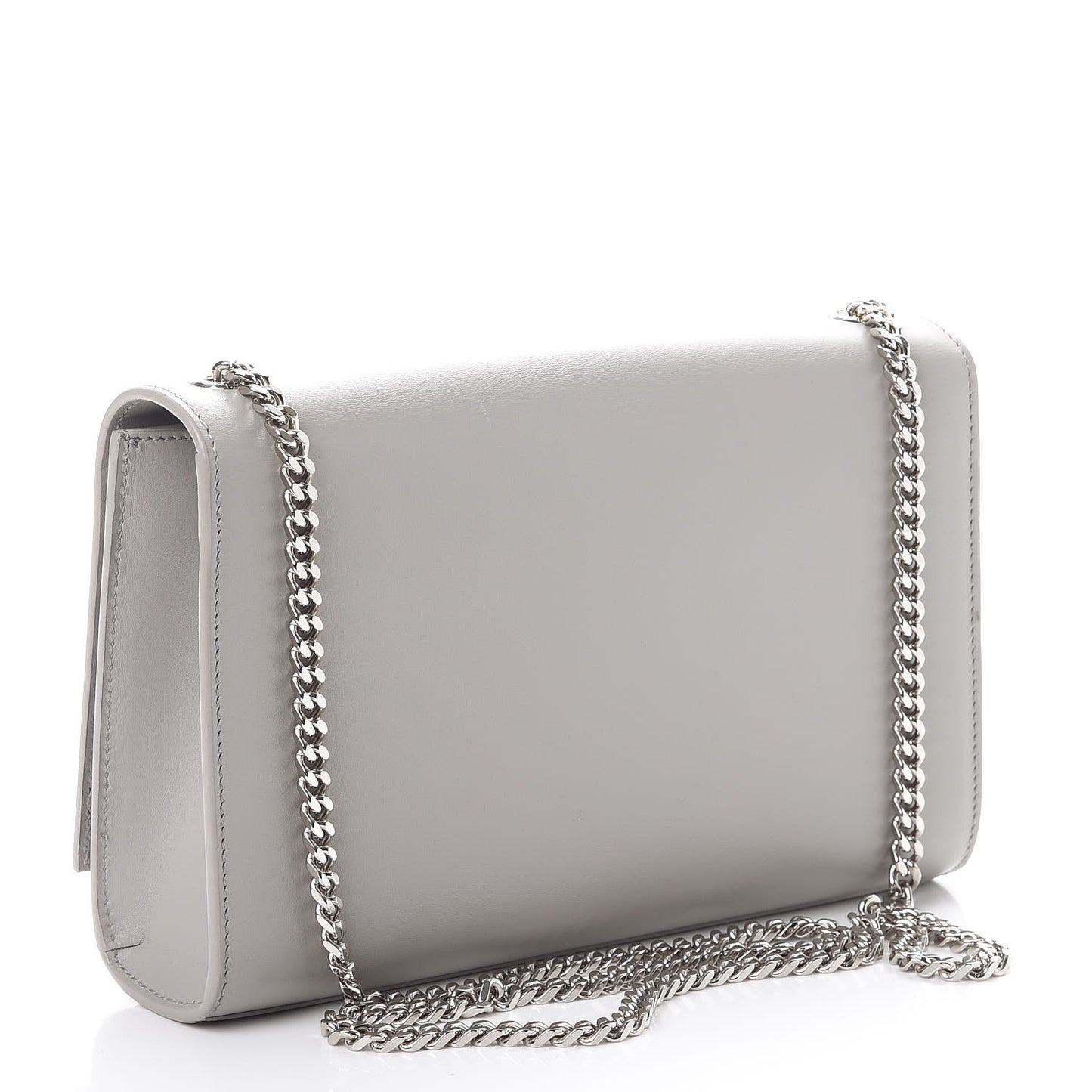 Smooth Calfskin Medium Classic Monogram Kate Tassel Satchel Souris