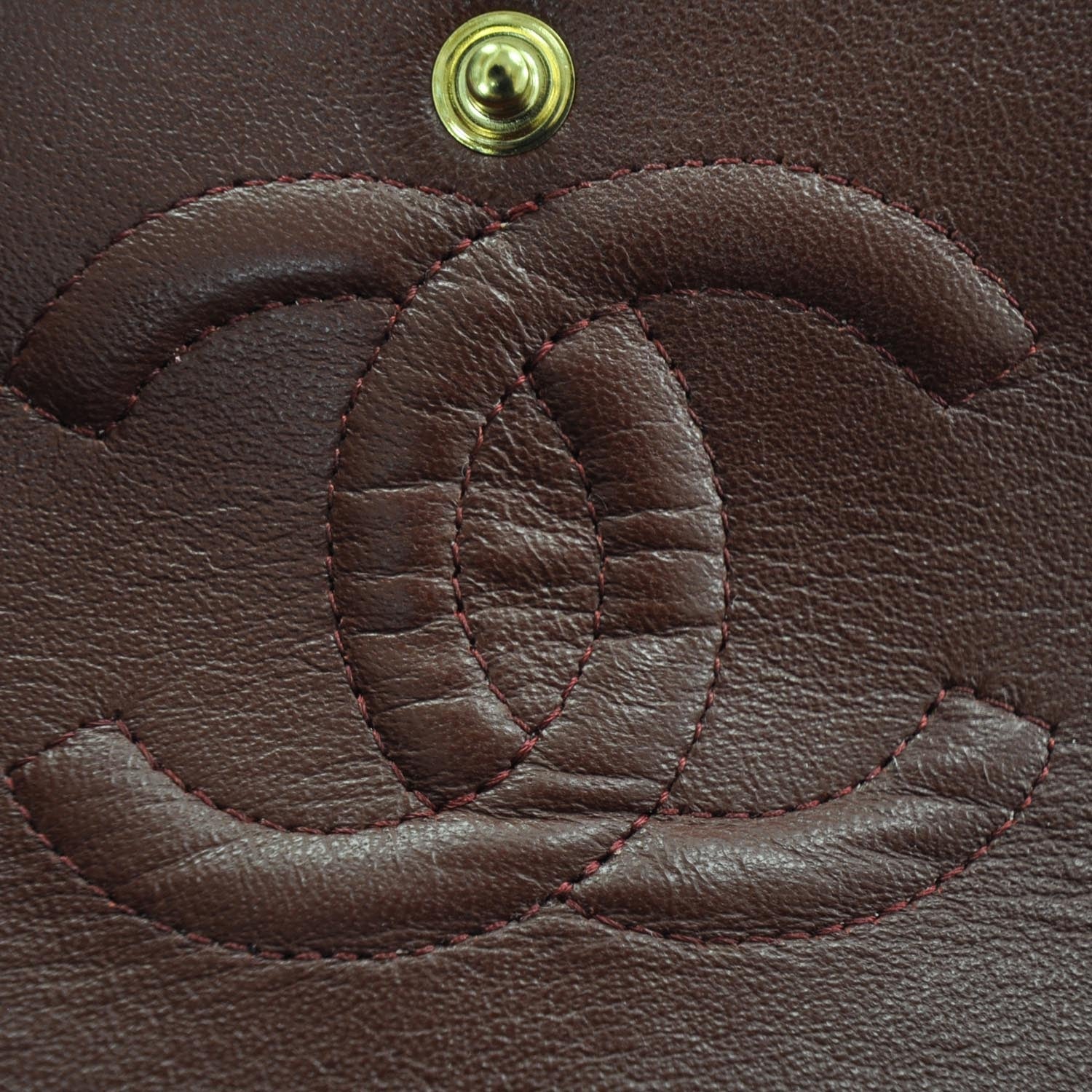 Chanel Caviar Quilted Medium Double Flap Red 8 of 11