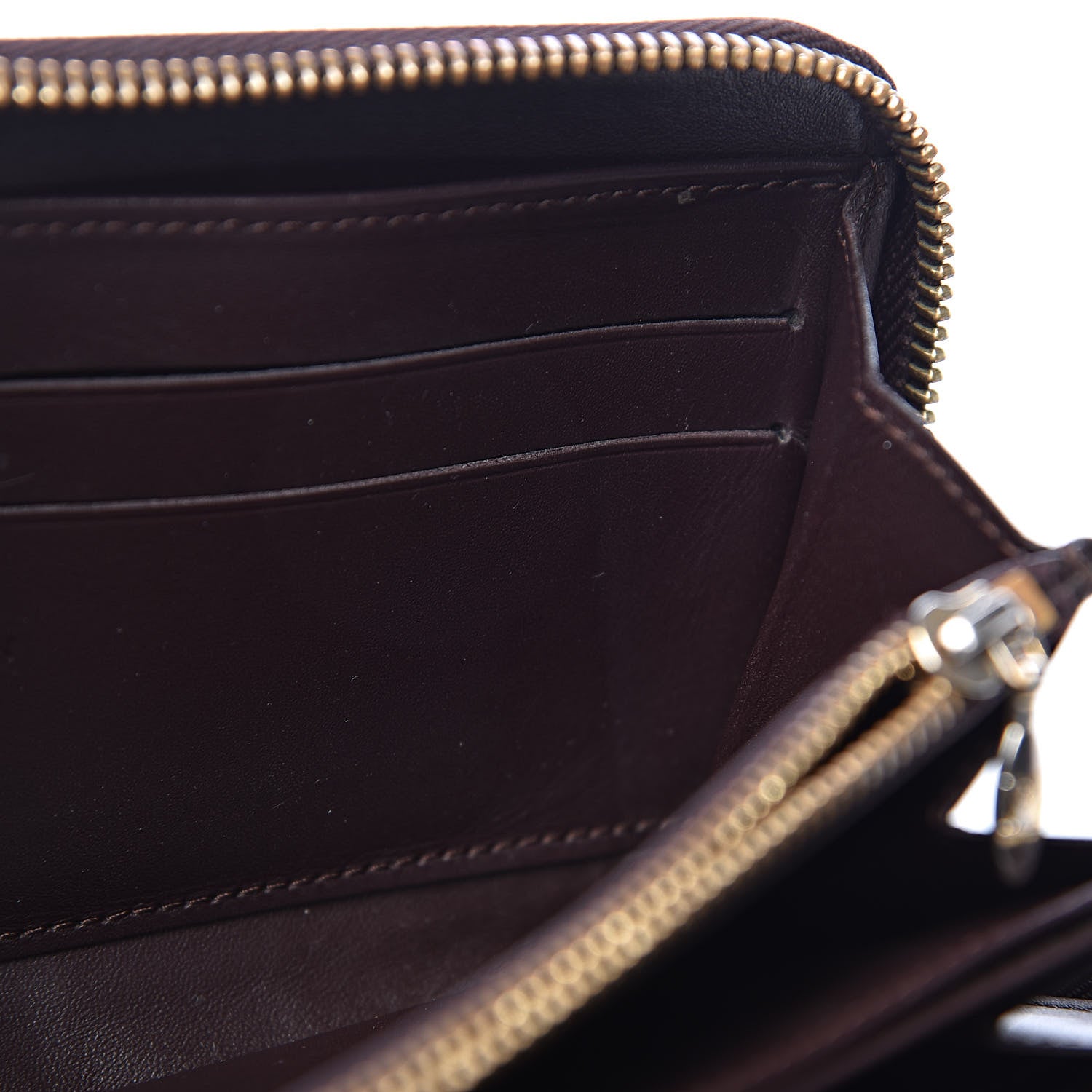 Louis Vuitton Vernis Rayures Zippy Wallet Amarante 8 of 13